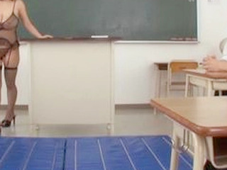 Wild and kinky, horny JAV MILF teacher's naughty behavior with schoolboys in Tokyo, Thai, and China!