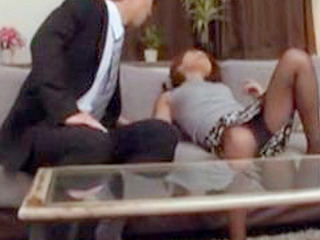Japanese Milf Gets Pounded by Horny Colleague After Long Workday in Tokyo