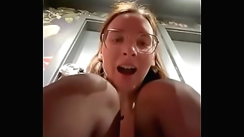 Triple squirt in the public toilet of the restaurant